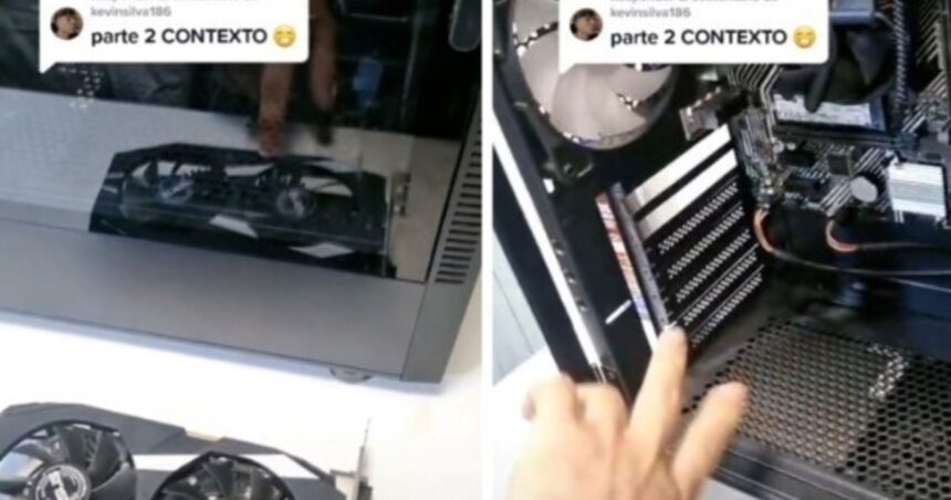 Escuchó ruidos en su computadora apagada y la abrió: “¿Qué es eso?”
