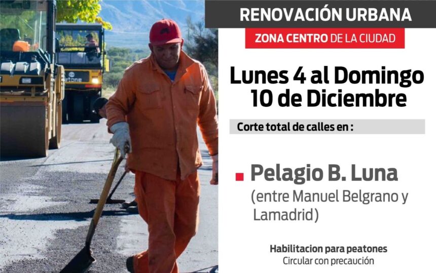 Queda liberado el tránsito vehicular en prácticamente todo el centro de la ciudad