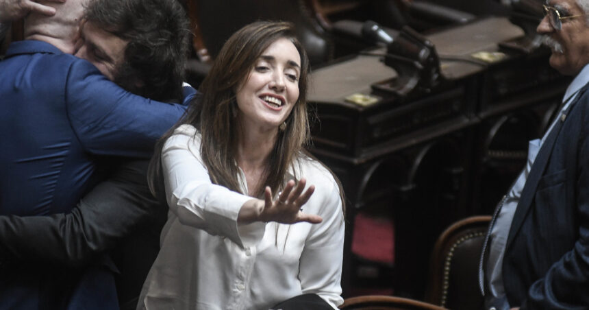 Cumbre de Victoria Villarruel con el bloque radical para negociar cargos clave en el Senado