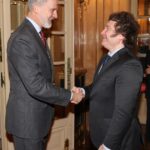 En la víspera de su asunción, Javier Milei se reunió con el rey de España Felipe IV