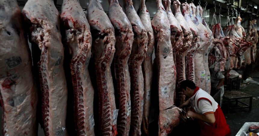 El precio de la carne aumentó más del 50 por ciento en lo que va de diciembre El precio de la carne aumentó más del 50 por ciento en lo que va de diciembre