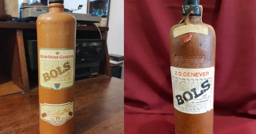 El misterio de la botella de ginebra vacía El misterio de la botella de ginebra vacía