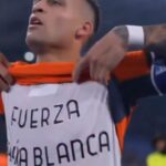 Lautaro Martínez: golazo “a lo Messi” y  emotiva dedicatoria para Bahía Blanca
