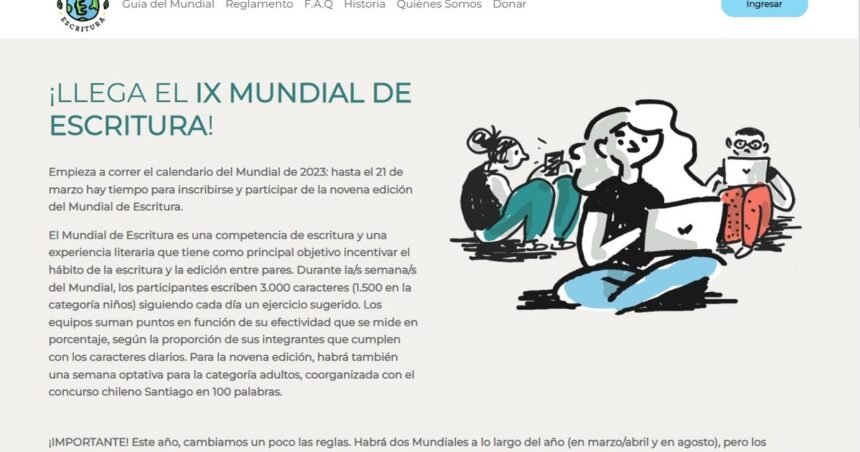Se definieron los ganadores del Mundial de Escritura 2023 Se definieron los ganadores del Mundial de Escritura 2023