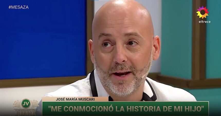 José María Muscari contó cómo fue el proceso para convertirse en padre de Lucio José María Muscari contó cómo fue el proceso para convertirse en padre de Lucio