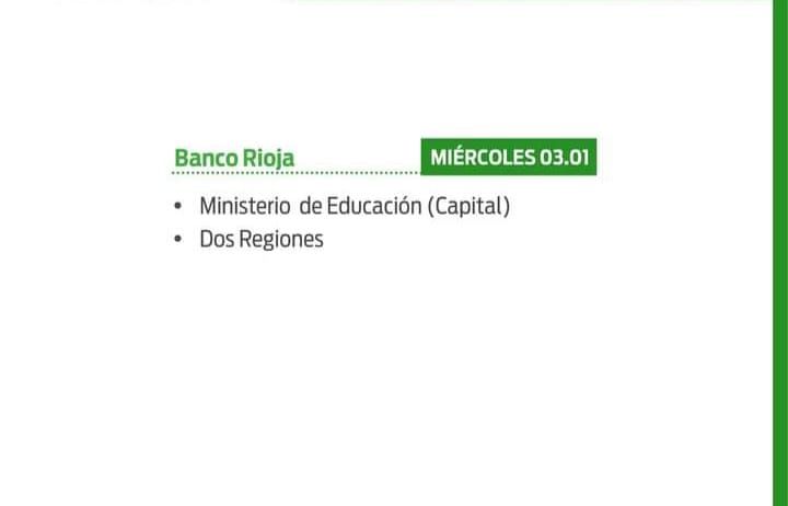 Cronograma de pago a estatales para este miércoles 3