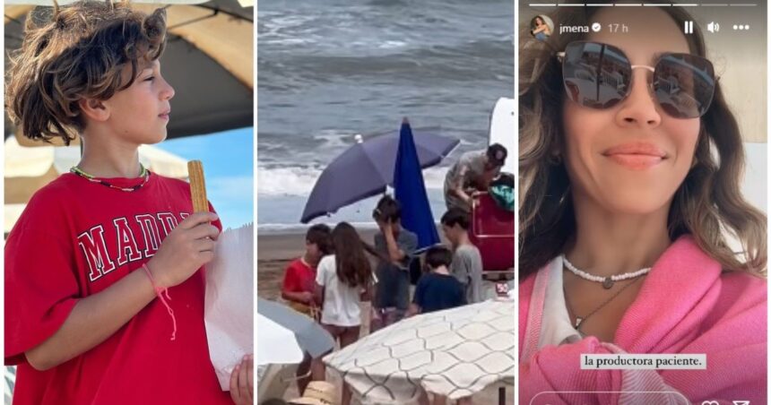 Jimena Barón acompañó a Momo en su segundo día de trabajo: “Acá esperando al vendedor” Jimena Barón acompañó a Momo en su segundo día de trabajo: “Acá esperando al vendedor”