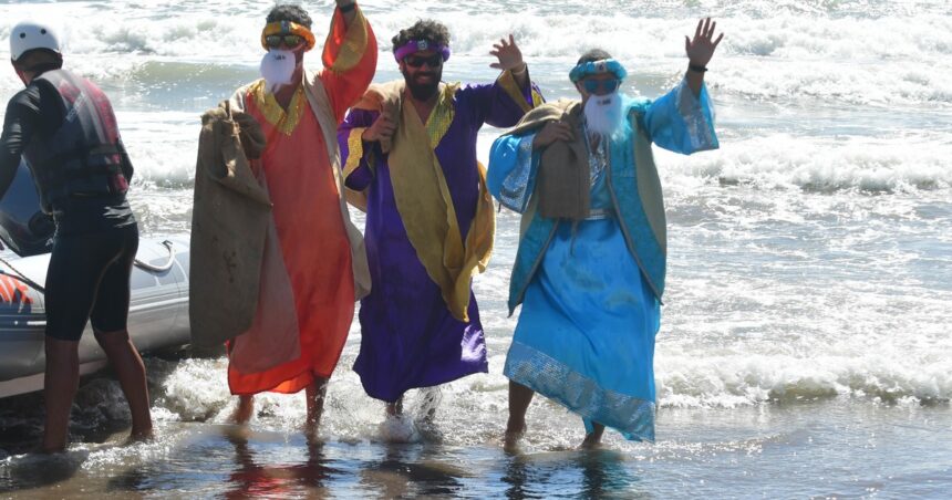 Tres monarcas vencidos por un barbudo Tres monarcas vencidos por un barbudo