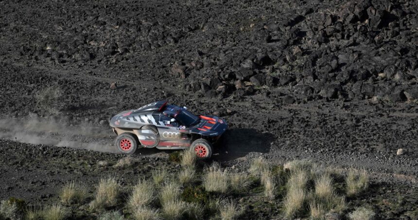 Dakar 2024: las piedras volcánicas pusieron en jaque a la competencia en Arabia Saudita