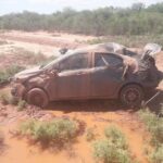 Vuelco en cercanías a Punta de Los Llanos