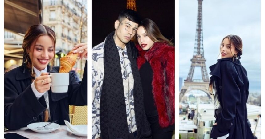 Las vacaciones de Duki y Emilia Mernes en París: todas las fotos