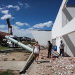 Miramar: todavía se ven los efectos del temporal que dejó dos muertos