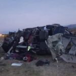 Fatal choque de un auto con patente argentina en Bolivia: siete muertos