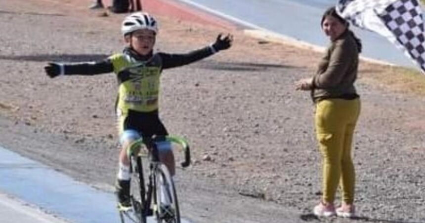 El ciclista sanjuanino de 7 años que se enamoró del Gallito