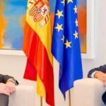 Tras criticar a Javier Milei en Davos, Pedro Sánchez recibió la visita de Alberto Fernández