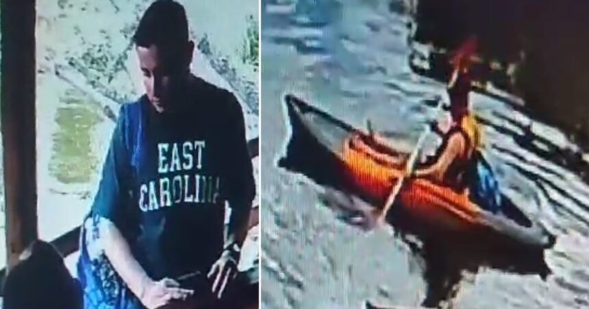 Claromecó: encontraron un kayak y creen que es el que usaba el joven que desapareció el domingo Claromecó: encontraron un kayak y creen que es el que usaba el joven que desapareció el domingo