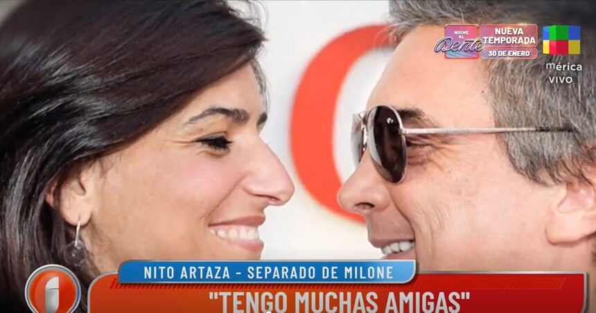 Nito Artaza contó cuál fue el verdadero motivo de su separación de Cecilia Milone Nito Artaza contó cuál fue el verdadero motivo de su separación de Cecilia Milone