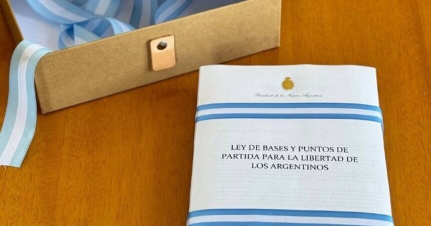 Trasciende la nueva versión de la Ley Ómnibus, con las modificaciones que concedió el Gobierno