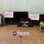 Se realizó un allanamiento en el B° Jardín y se recuperaron varios elementos