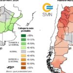 Los mapas que todos miran: cuál será el clima en el próximo trimestre