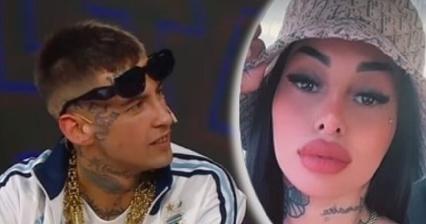 Insultos y advertencias: Tamara Báez hizo público un chat privado en el que discutió   con L-Gante