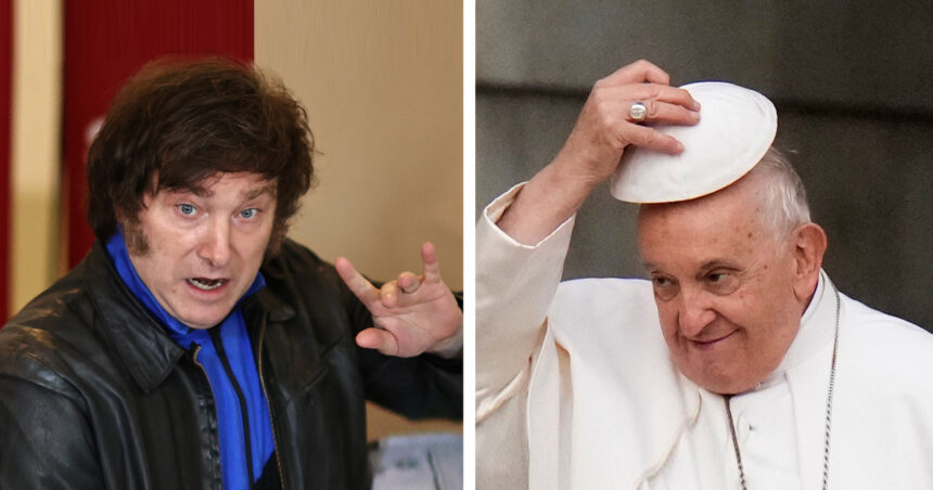 Más diferencias entre Milei y el Papa: ahora por la posición sobre Israel Más diferencias entre Milei y el Papa: ahora por la posición sobre Israel
