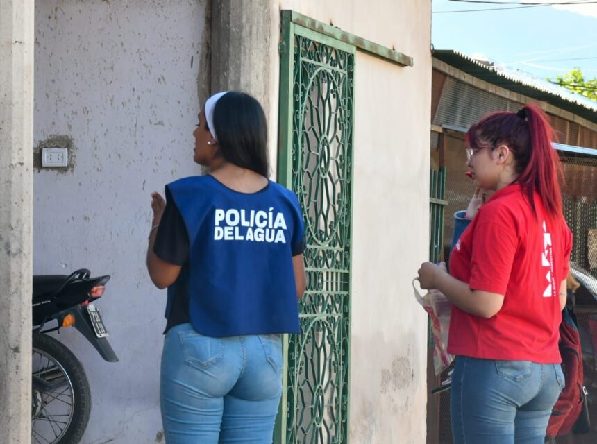 Villa Unión: La policía de agua realizo intimaciones por conexiones clandestinas Villa Unión: La policía de agua realizo intimaciones por conexiones clandestinas