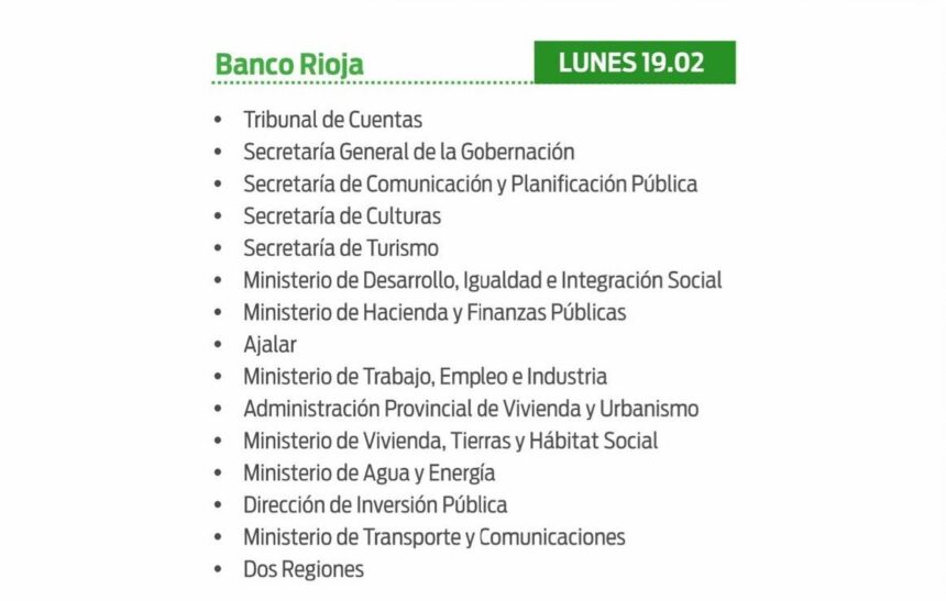 Este lunes continúa el pago de la Quincenita más la ayuda escolar