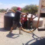 Chepes, el Municipio continua asistiendo a las familias en el abastacimiento de agua