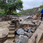 El camping municipal de Póman fue arrasado por la impresionante creciente