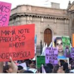 #8M: en La Rioja se concretó una marcha a la que adhirieron distintas organizaciones sociales