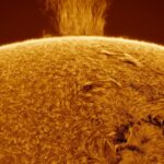 Halló un “signo de pregunta” en el Sol: el argentino que cautiva a la NASA con sus fotos solares