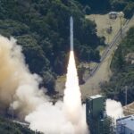 La impresionante explosión de un cohete japonés segundos después de su lanzamiento