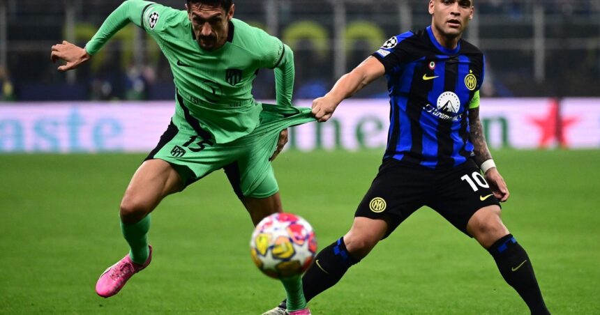 Atlético Madrid vs Inter, por la Champions League: minuto a minuto, en directo