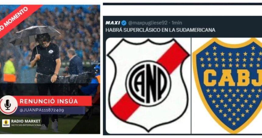 Los memes tras el sorteo de la Libertadores y Sudamericana con Boca y River como protagonistas