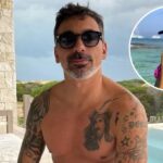 Las primeras imágenes de Lavezzi con su mujer embarazada, tras sus dos internaciones