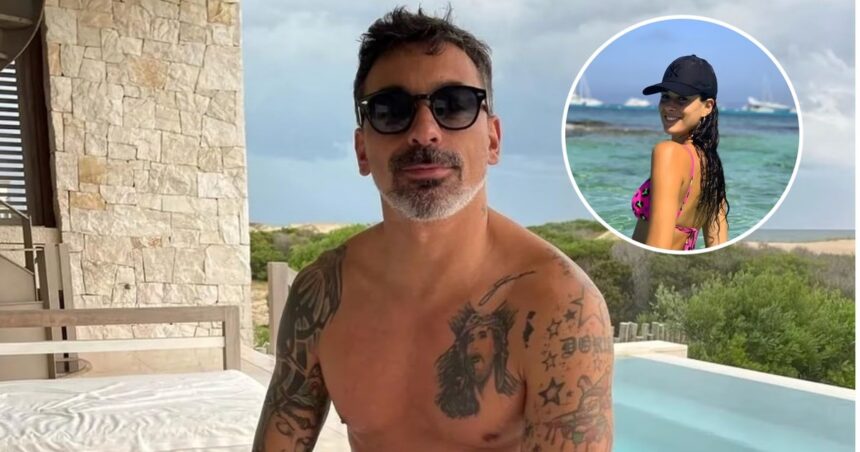 Las primeras imágenes de Lavezzi con su mujer embarazada, tras sus dos internaciones