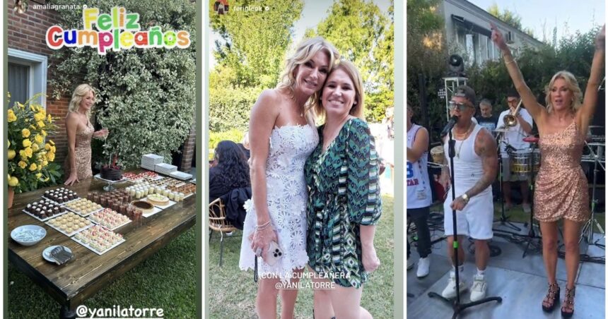 Yanina Latorre cumplió 55 años y lo celebró con todo: importantes invitados, show en vivo y más Yanina Latorre cumplió 55 años y lo celebró con todo: importantes invitados, show en vivo y más