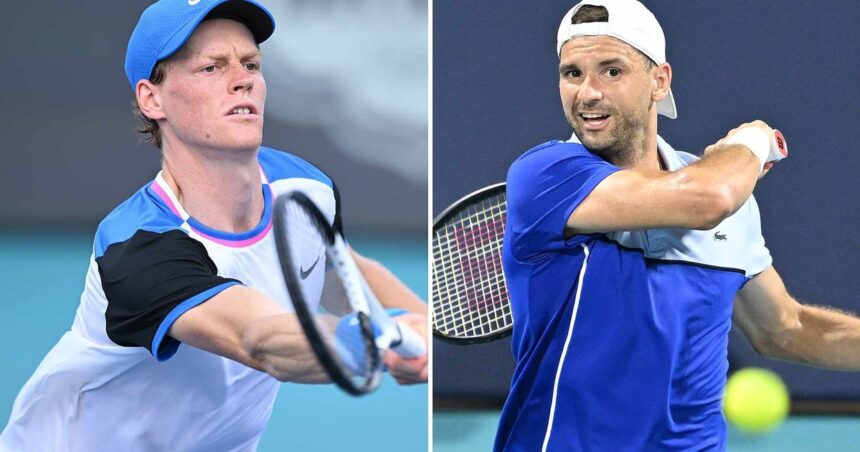Jannik Sinner vs Grigor Dimitrov, la final del Masters 1.000 de Miami: minuto a minuto, en directo