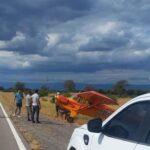 Catamarca: Una avioneta riojana debió aterrizar de emergencia en Ruta Nacional 38