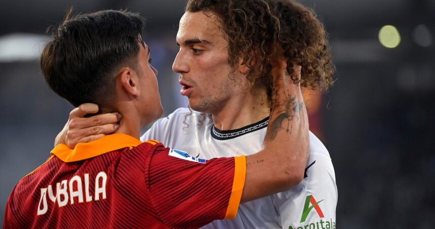 La Roma de Dybala y Paredes le ganó un clásico caliente a Lazio La Roma de Dybala y Paredes le ganó un clásico caliente a Lazio