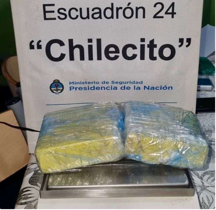 Interceptaron cocaína en La Rioja Interceptaron cocaína en La Rioja