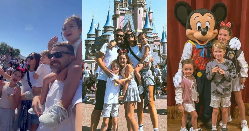 El álbum de fotos de las vacaciones familiares de Paula Chaves y Pedro Alfonso en Disney El álbum de fotos de las vacaciones familiares de Paula Chaves y Pedro Alfonso en Disney