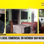 Fenix habló con la dueña del local de comidas que fue incendiado por Av. San Nicolas de Bari