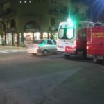 Mujer herida luega de ser colisionada por una bicicleta