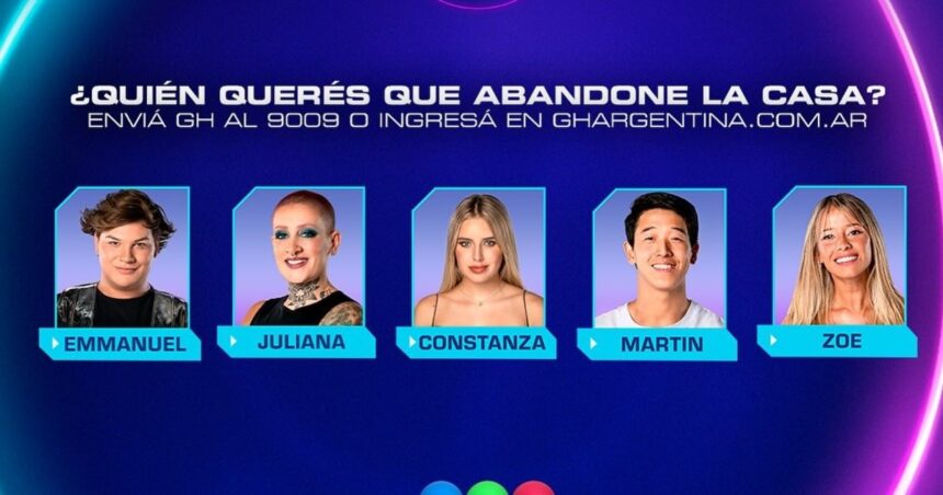 Gran Hermano, EN VIVO: cómo quedó conformada la placa de nominados