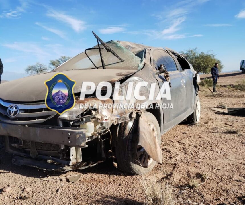Se registró un vuelco con víctima fatal en Ruta N°40 Se registró un vuelco con víctima fatal en Ruta N°40