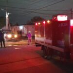 Se incendió un tramo del tendido eléctrico en el B° Néstor Kirchner