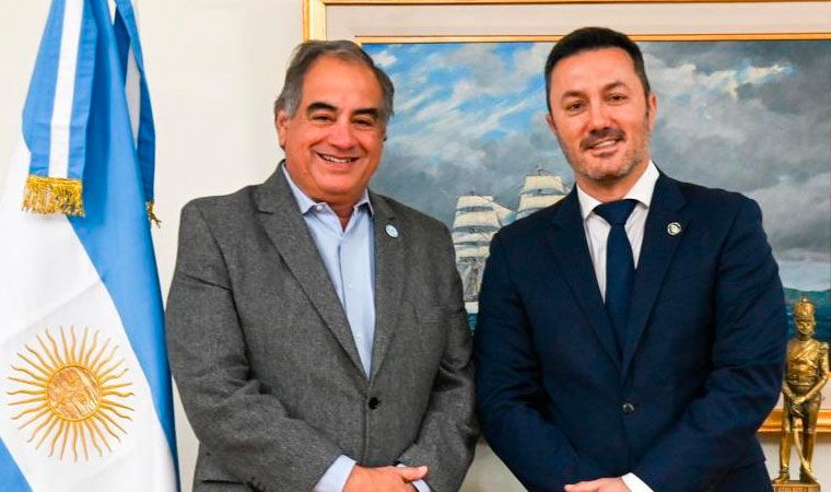 Julio Martínez fue recibido por el ministro Luis Petri: Tema la Base Aérea de Chamical Julio Martínez fue recibido por el ministro Luis Petri: Tema la Base Aérea de Chamical