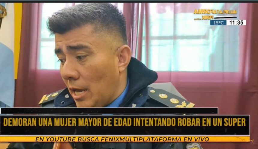 Demoran a una mujer que intentó robar en un supermercado Demoran a una mujer que intentó robar en un supermercado